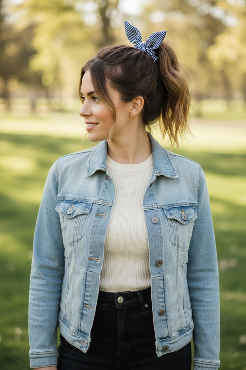 Bow scrunchies