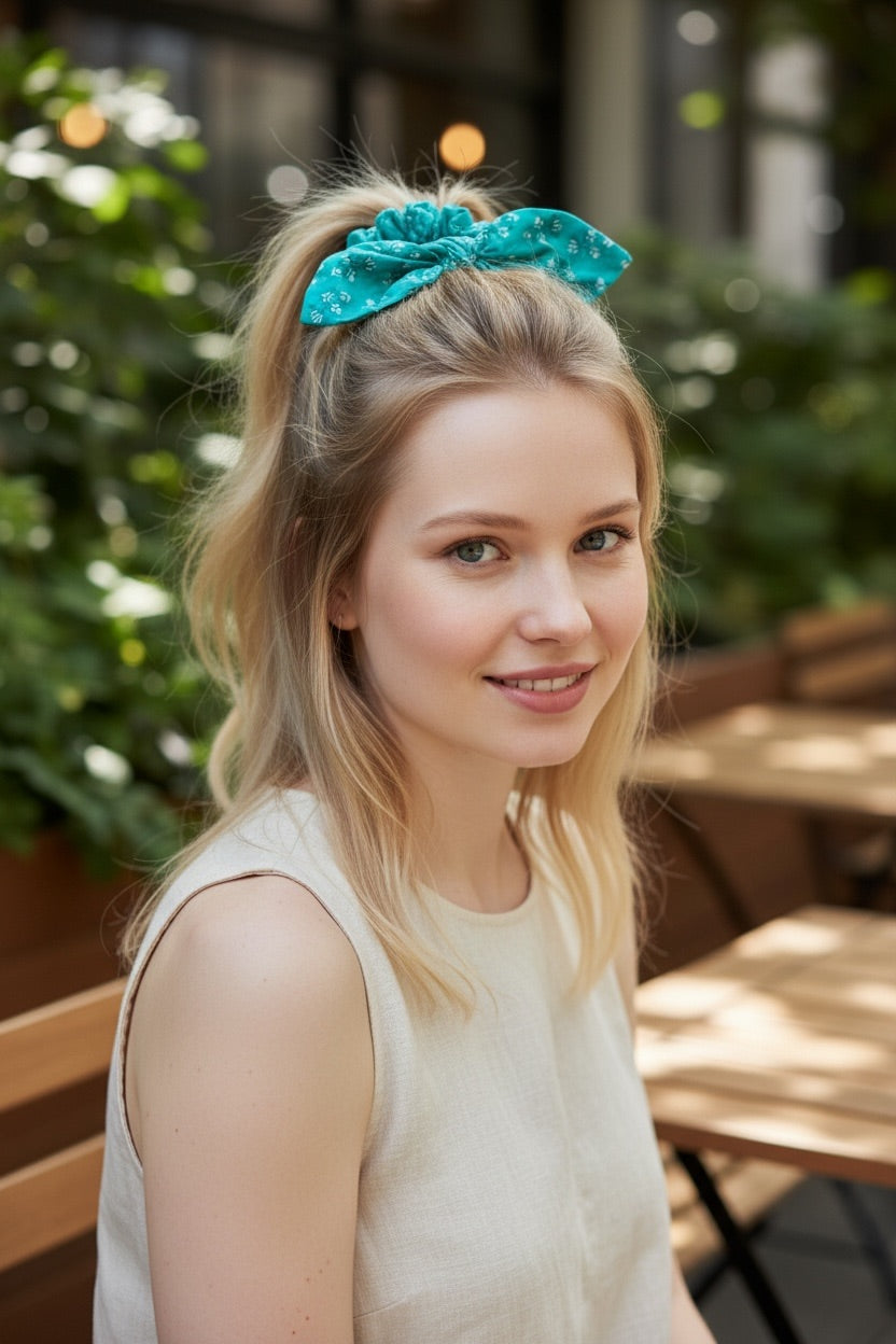 Bow scrunchies