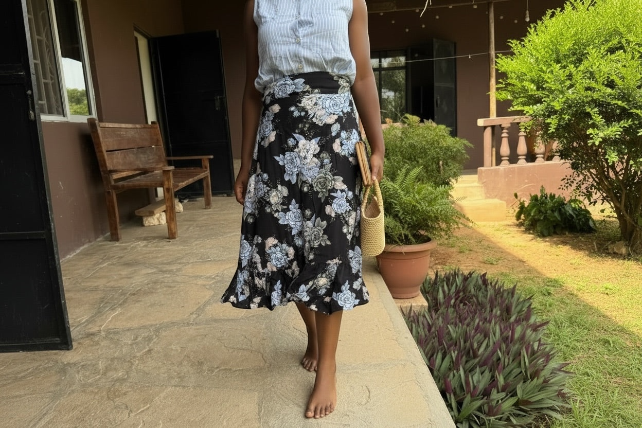 Esther Wrap Skirt