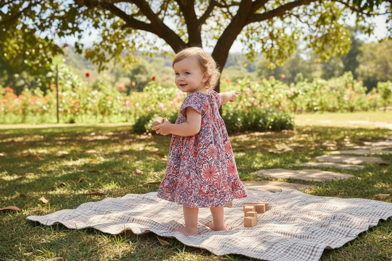 Avril Ruffle Dress